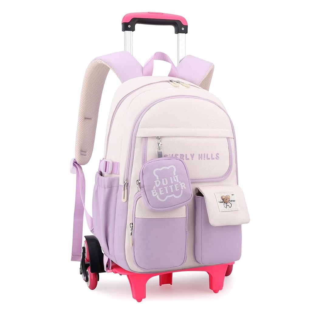 PALAY® School Backpacks Trolley for Children Backpacks Teenager Bag Girls with 6 Wheels Trolley Bags for Primary and Middle School PALAY® School Backpacks Trolley for Children Backpacks Teenager Bag Girls with 6 Wheels Trolley Bags for Primary and Middle School